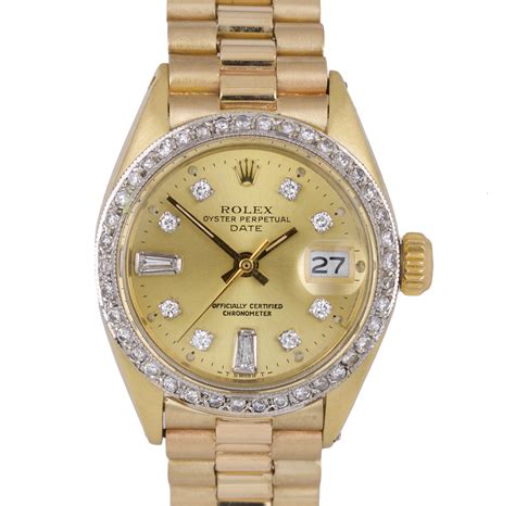 ladies rolex 6917 size|ladies gold Rolex diamond bezel.